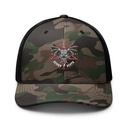 DEMON DEATH Camouflage Trucker Hat
