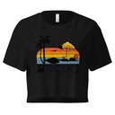 '87 Tropics Women's Crop Top