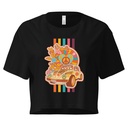 60s flower power Women's Crop Top