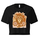 60s tee design Women's Crop Top