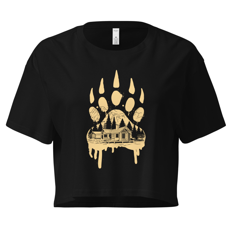 A Beary Good Home Women's Crop Top