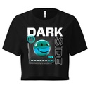 Abstract Y2K Women's Crop Top