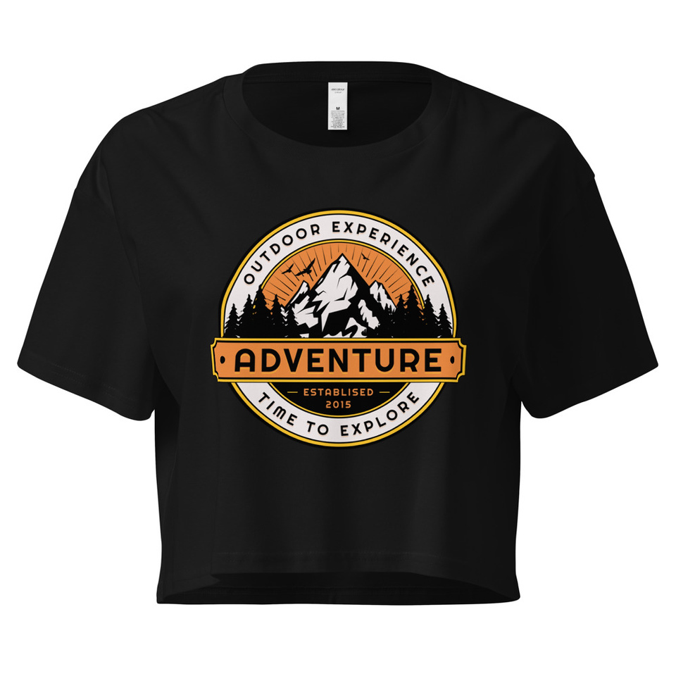 Adventure - Outdoor Mountain Women's Crop Top