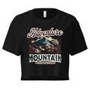Adventure Mountain Wild Nature Women's Crop Top