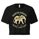 Agartha Gardens Wildlife - Animal Sanctuary Women's Crop Top