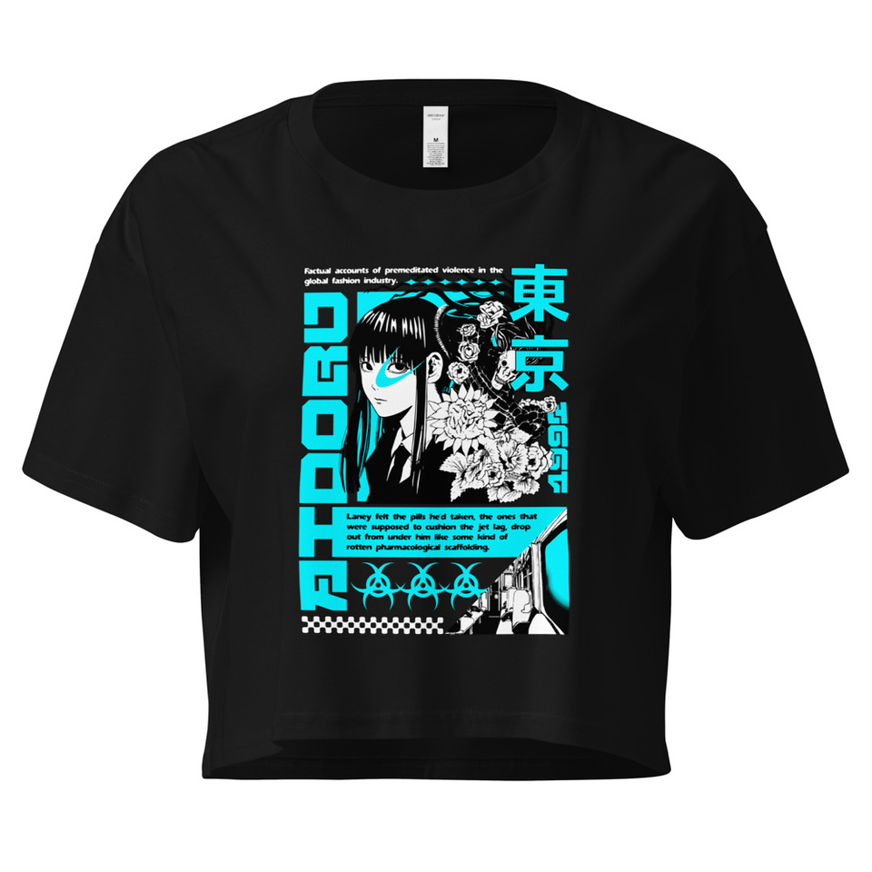 Aidoru - Japanese Anime Girl Women's Crop Top
