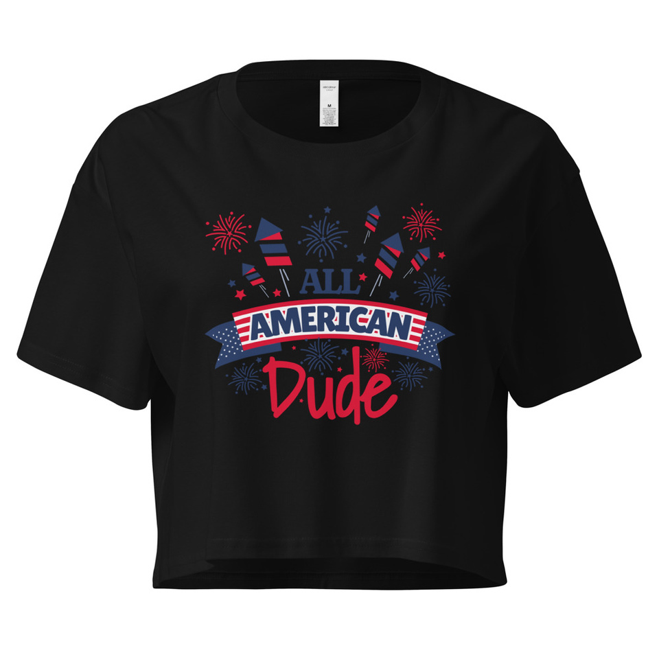 All American Women's Crop Top