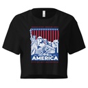 AMERICA (2) Women's Crop Top