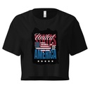 America (3) Women's Crop Top