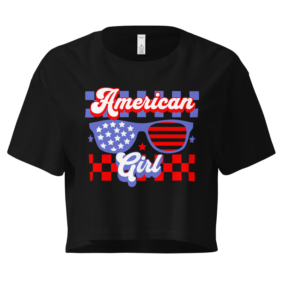 American girl Women's Crop Top