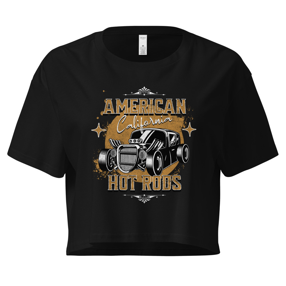 American Hot Rods Women's Crop Top