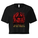 Anarchy In The Street Women's Crop Top