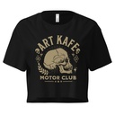 Art Kafe Motor Club Women's Crop Top