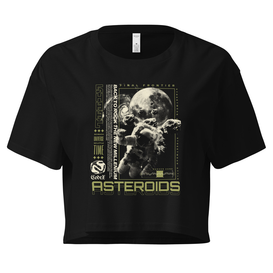 Asteroids Women's Crop Top