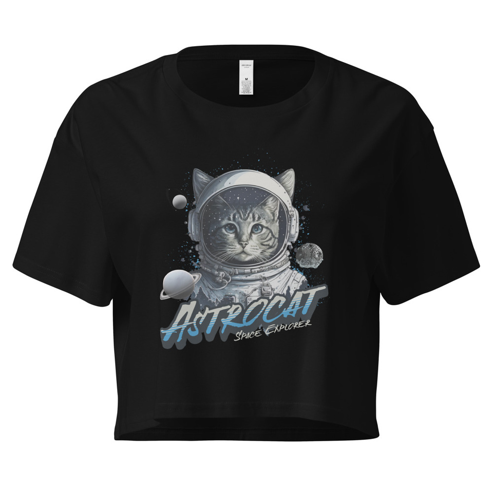 Astrocat Women's Crop Top