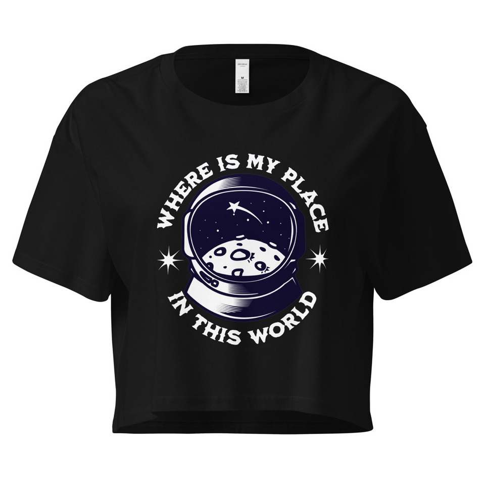 Astronaut Women's Crop Top