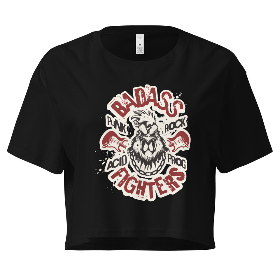 Badass Fighters Women's Crop Top