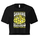 Banana Records - Comic Character Women's Crop Top