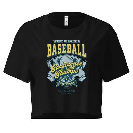 Baseball Conference Championships - Athlectic Badge Women's Crop Top