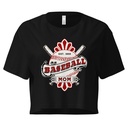 Baseball Mom Women's Crop Top