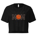 Basketball Mom - Mother's Day Women's Crop Top