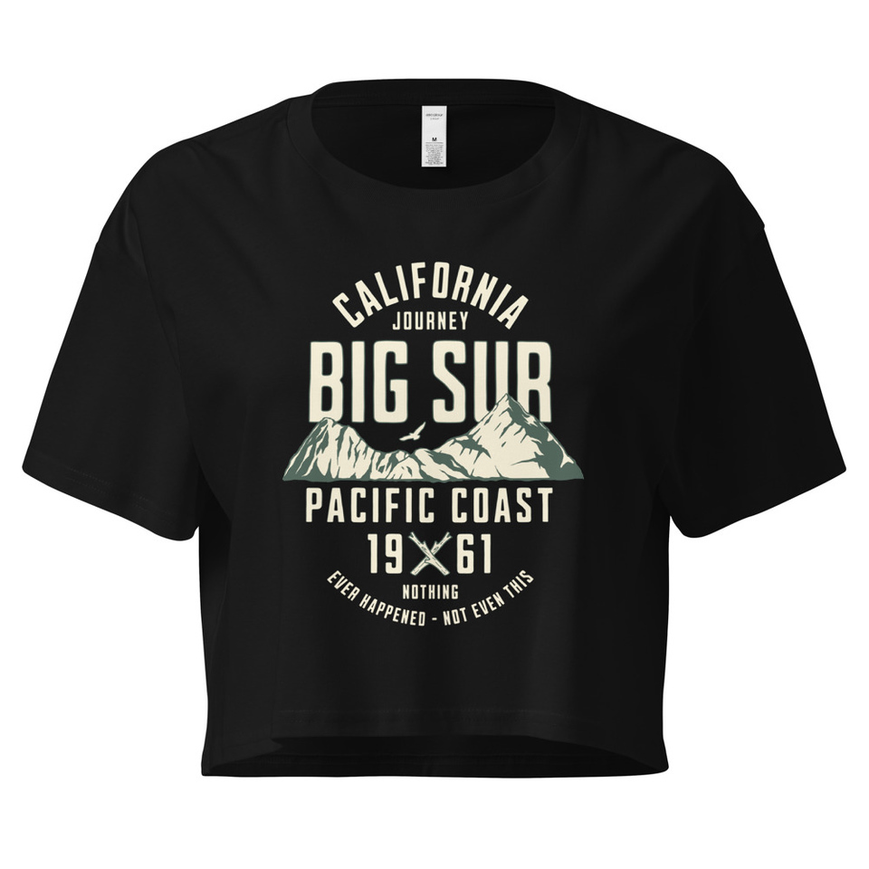 Big Sur - Outdoor Mountain Women's Crop Top