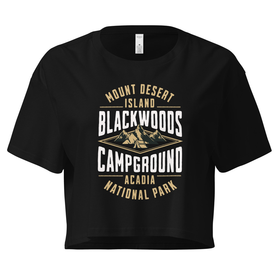 Blackwoods Campground - Mountain Adventure Women's Crop Top