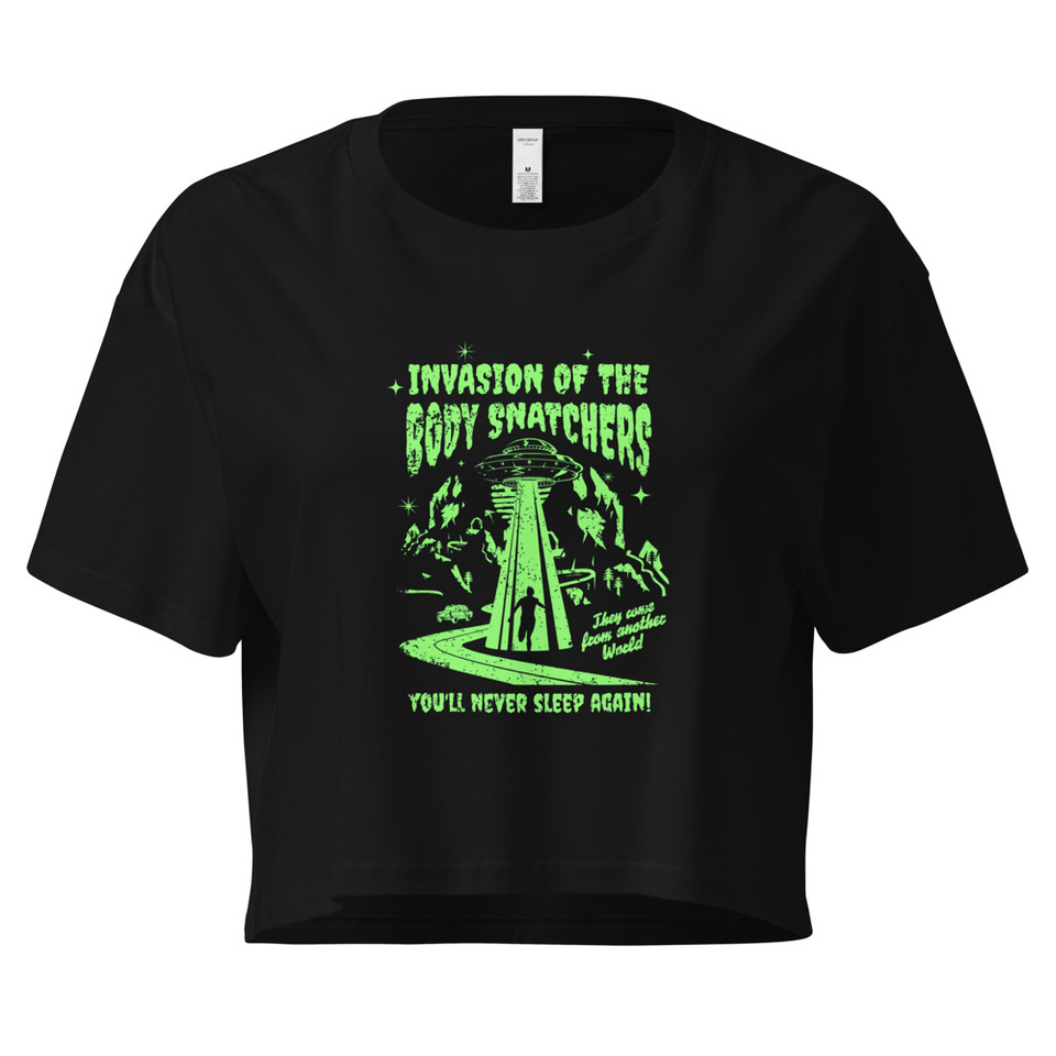 Body Snatchers - UFO Invasion Women's Crop Top