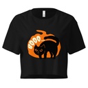 Boo - Scay Cute Cat Women's Crop Top