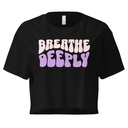 Breathe Deeply Women's Crop Top