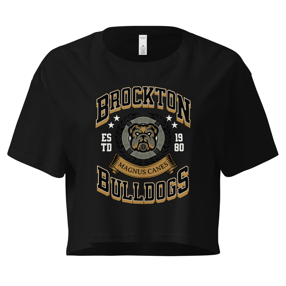 Brockton Bulldogs Women's Crop Top
