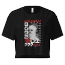 Burn Out - Futuristic 3D Head Women's Crop Top