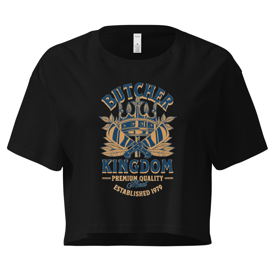 Butcher Kingdom - Royal Women's Crop Top
