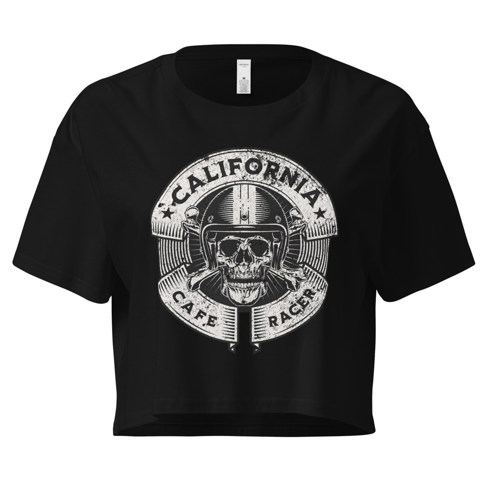 CAFE RACERS FUNNY Women's Crop Top