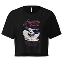 California Beach Surfing Women's Crop Top