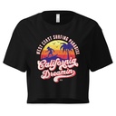 California Dreamin - Beach & Surf Women's Crop Top