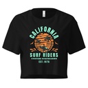 California Surf Riders - Beach Women's Crop Top