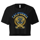 CALIFORNIA TENNIS PROFESSIONALS Women's Crop Top