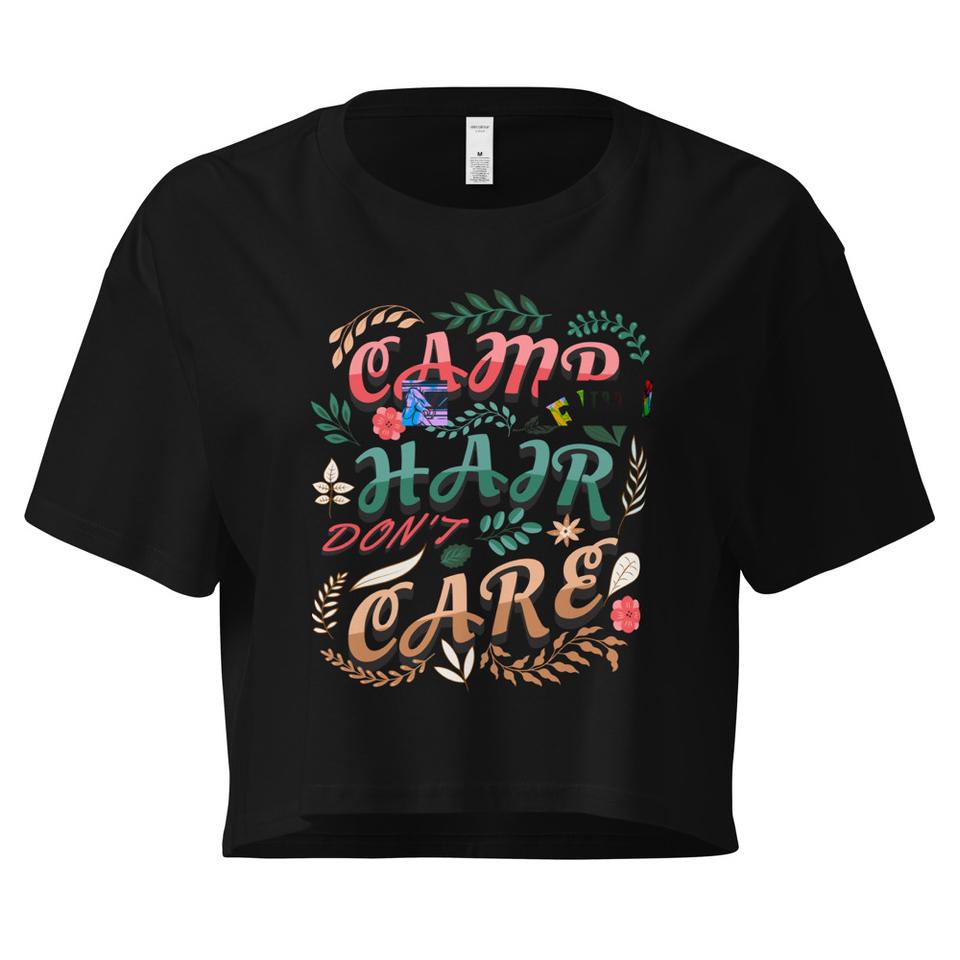 Camp Hair Don't Care Women's Crop Top