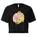 Cat Life - Humor Women's Crop Top