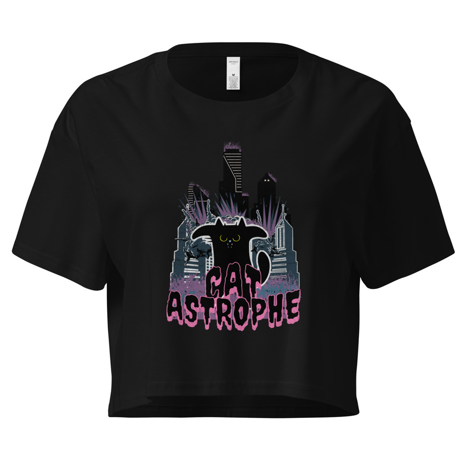 cat-astrophe Women's Crop Top