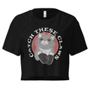 Catch These Claws - Cute Cat Women's Crop Top
