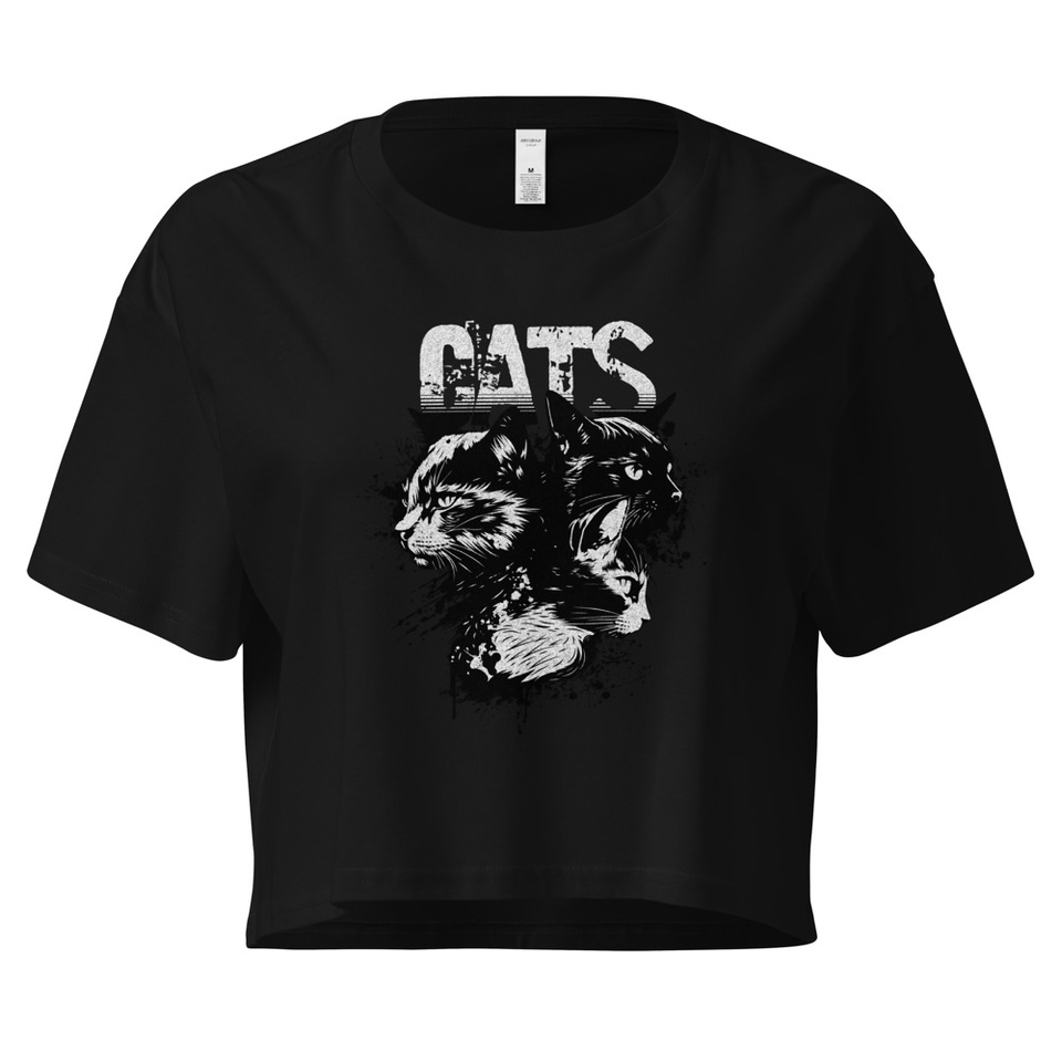 Cats Women's Crop Top
