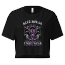 Cerberus Hell Hound Streetwear - Dark Aesthetic Women's Crop Top