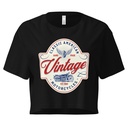 Classic American Motorcyles - Vintage Women's Crop Top