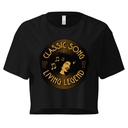 Classic Song - Music Record Women's Crop Top