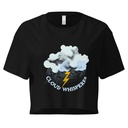 Cloud Whisperer - Rainy Weather Women's Crop Top