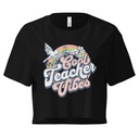 Cool Teacher Vibes Women's Crop Top