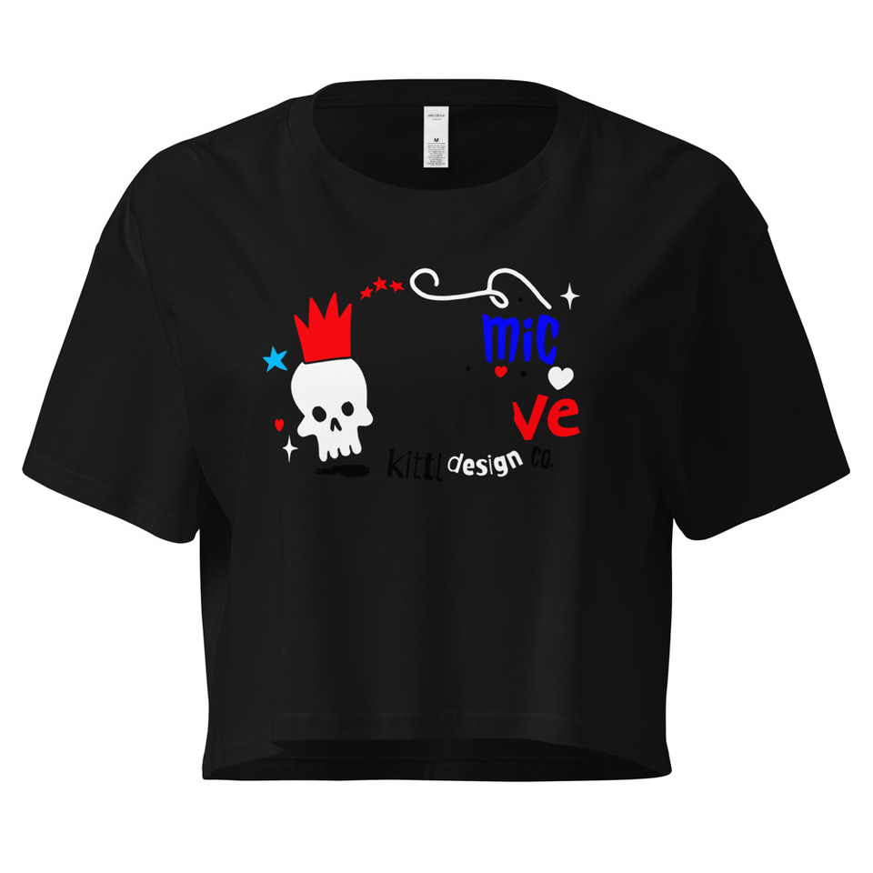 Cosmic Love Women's Crop Top