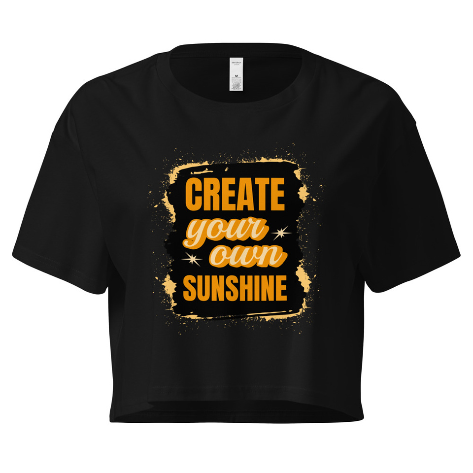 Create your own Sunshine Women's Crop Top